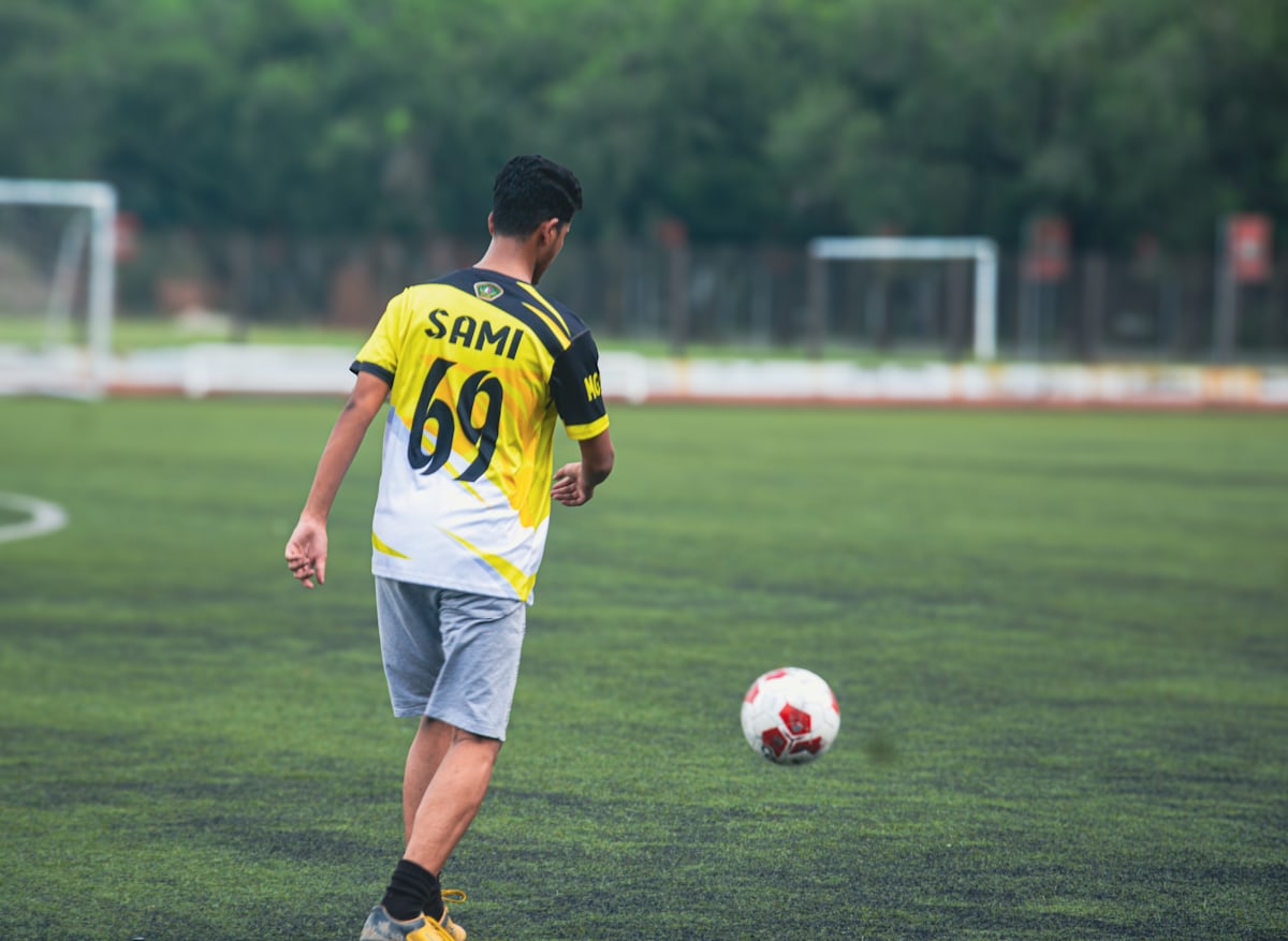 Soccer team custom kits